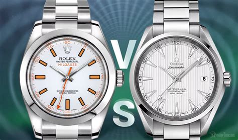 rolex milgauss vs aqua terra|Rolex 15000 gauss.